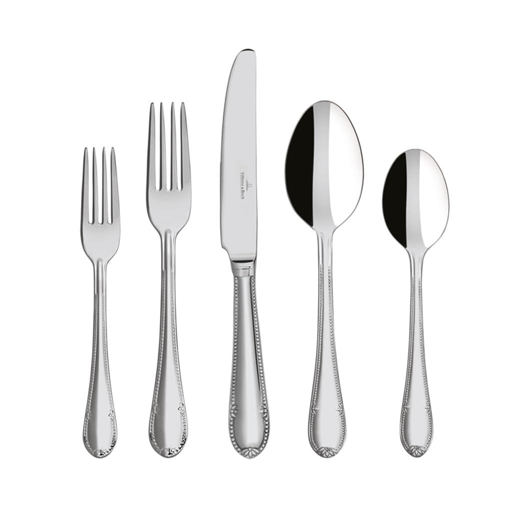 Amazon.com | Villeroy & Boch Mademoiselle 20-Piece Flatware Set